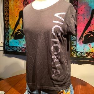 Victoria Secret Drop back t shirt. Loose.